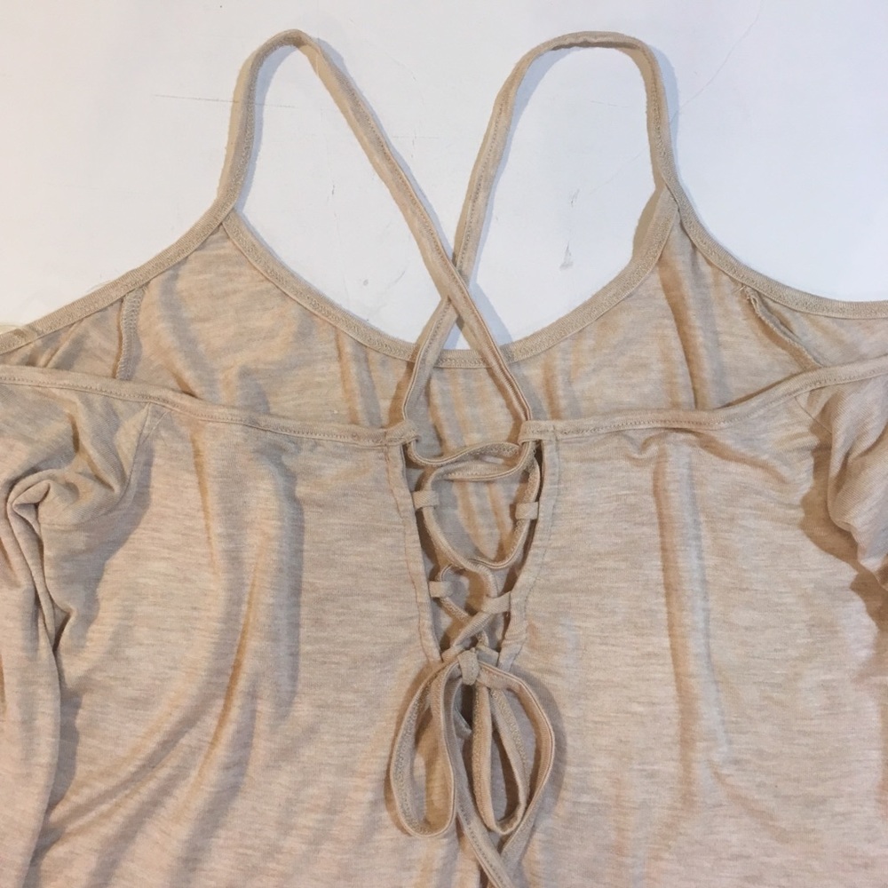 💥 CLEARANCE Cold Shoulder Lace Up Open Back Drapey Dress - Picture 2 of 2